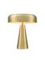 Franklite Lighting Mason Satin Brass Table Lamp House of Isabella UK