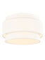Franklite Lighting Melissa 4lt Flush Fitting Double Tier House of Isabella UK
