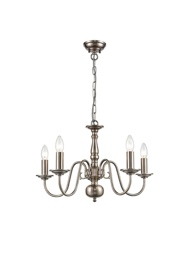 Franklite Lighting Mondrian 5 light Fitting House of Isabella UK