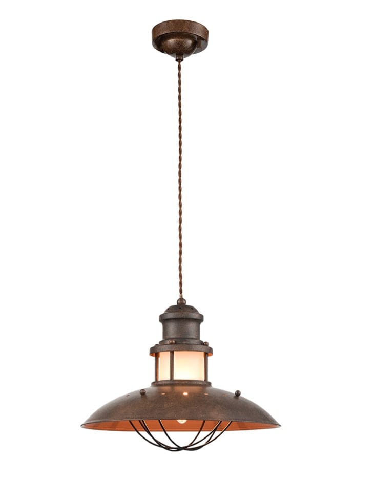 Franklite Lighting Newton Bronze Pendant House of Isabella UK