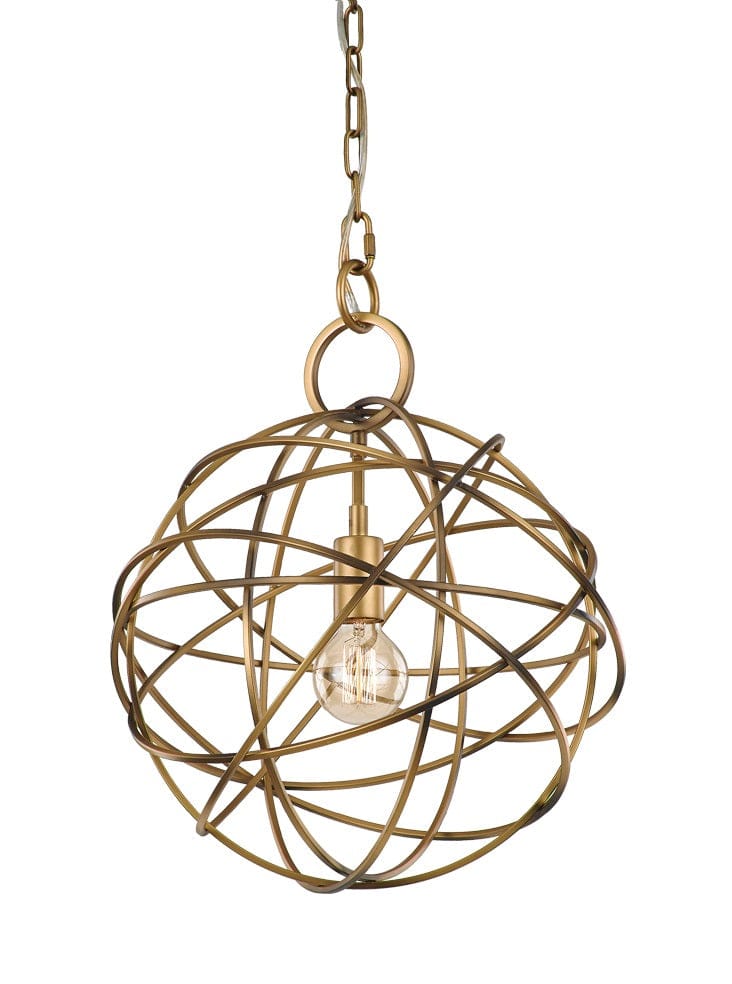 Franklite Lighting Orbit 1 light Pendant House of Isabella UK