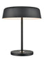 Franklite Lighting Otto Matt Black Table Lamp House of Isabella UK