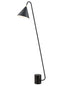 Franklite Lighting Paisley Matt Black Floor Lamp House of Isabella UK
