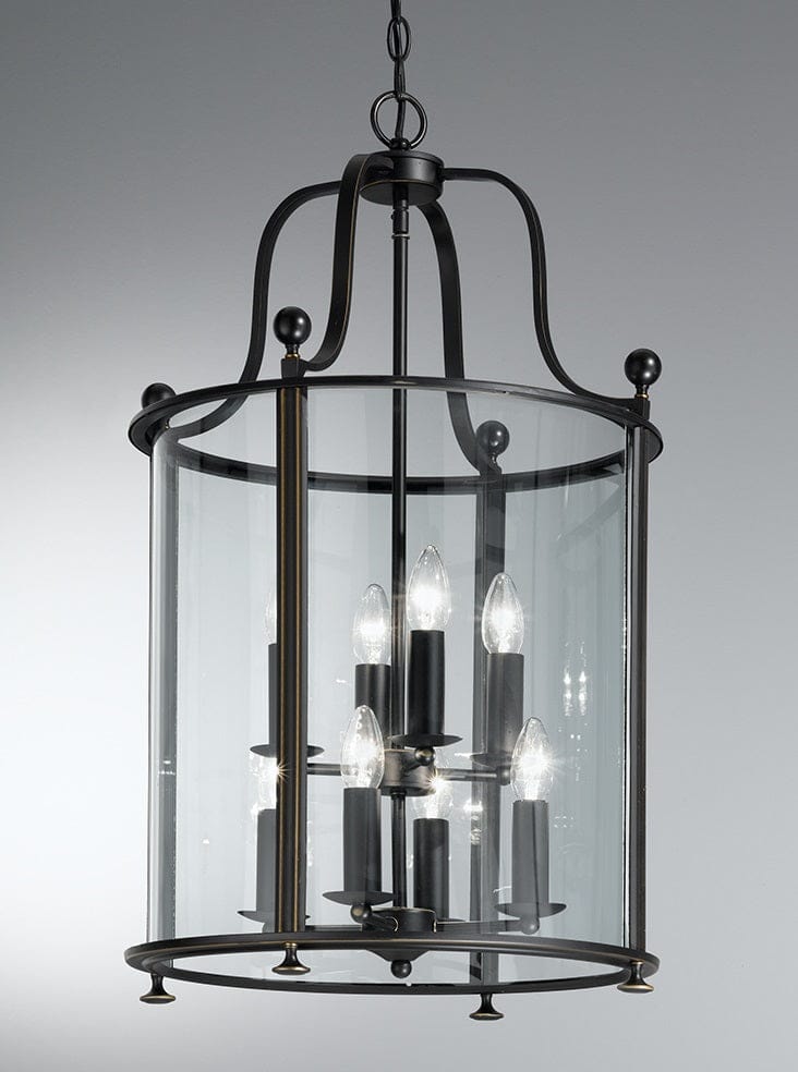 Franklite Lighting Pasillo 8 light Lantern - Antique Bronze House of Isabella UK
