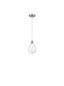 Franklite Lighting Perry Pendant satin nickel House of Isabella UK