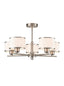 Franklite Lighting Polaris 5lt Fitting in Satin Nickel House of Isabella UK