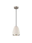 Franklite Lighting Precis 1lt Pendant - Satin Nickel House of Isabella UK