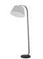 Franklite Lighting Prima standard lamp with grey shade House of Isabella UK