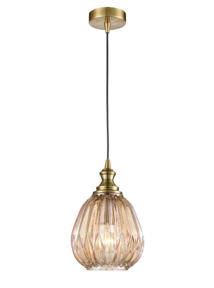 Franklite Lighting Refract Pendant - Bronze House of Isabella UK