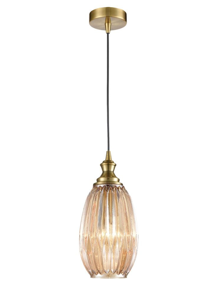 Franklite Lighting Refract Pendant - Bronze House of Isabella UK