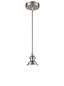 Franklite Lighting Refract Satin Nickel Single Pendant House of Isabella UK
