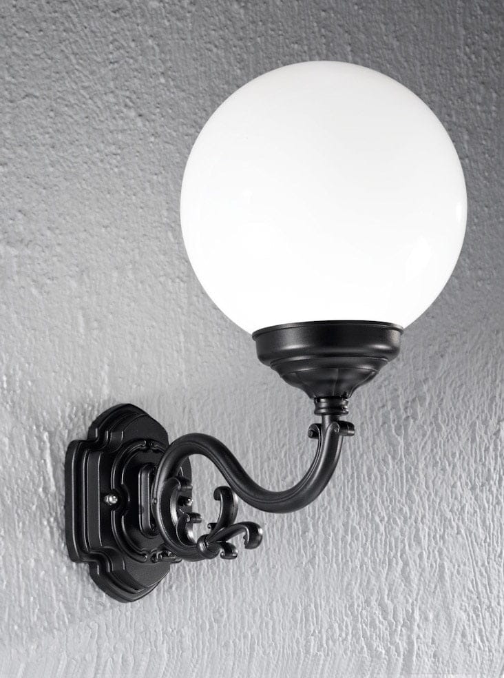 Franklite Lighting Rotonda Exterior Wall Bra cket - Black House of Isabella UK