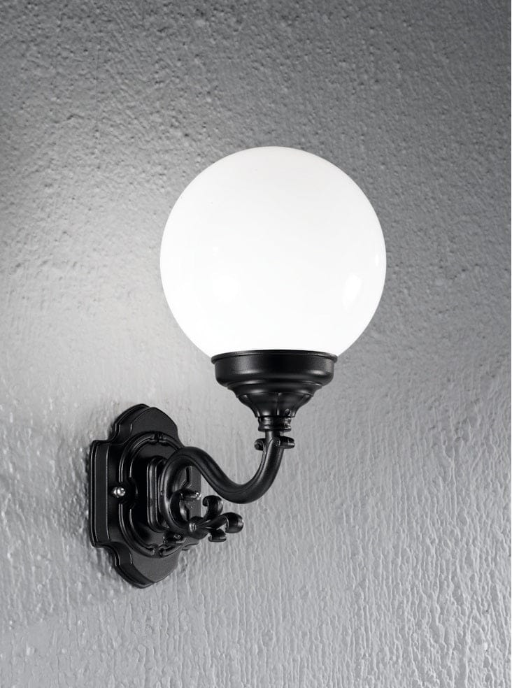 Franklite Lighting Rotonda Exterior Wall Bra cket - Black House of Isabella UK
