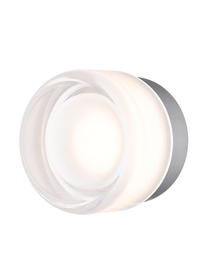 Franklite Lighting Roue Painted Grey LED Ceiling Light House of Isabella UK