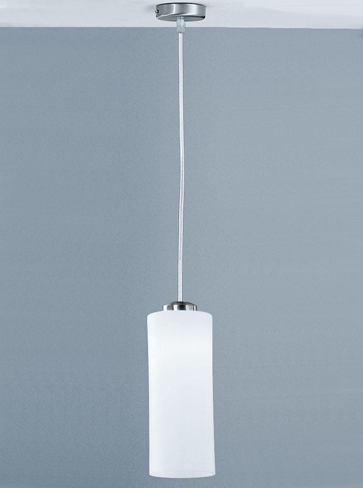 Franklite Lighting Satin Opal Cylinder Glass House of Isabella UK