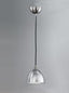 Franklite Lighting Silver Pendant Glass Small House of Isabella UK