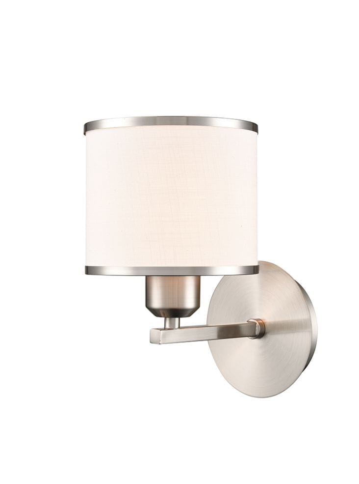 Franklite Lighting Sirius 1lt Wall Bracket in Satin Nickel House of Isabella UK