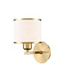 Franklite Lighting Sirius 1lt Wall Light in Aged Brass House of Isabella UK