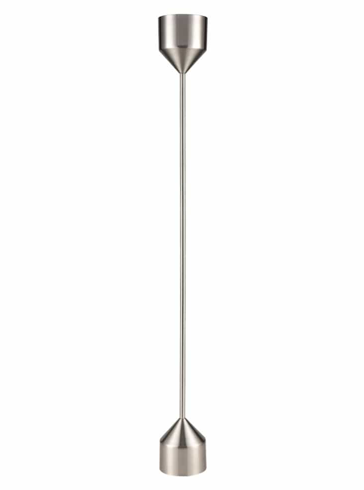 Franklite Lighting Standard Uplighter - Satin Nickel House of Isabella UK