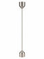 Franklite Lighting Standard Uplighter - Satin Nickel House of Isabella UK