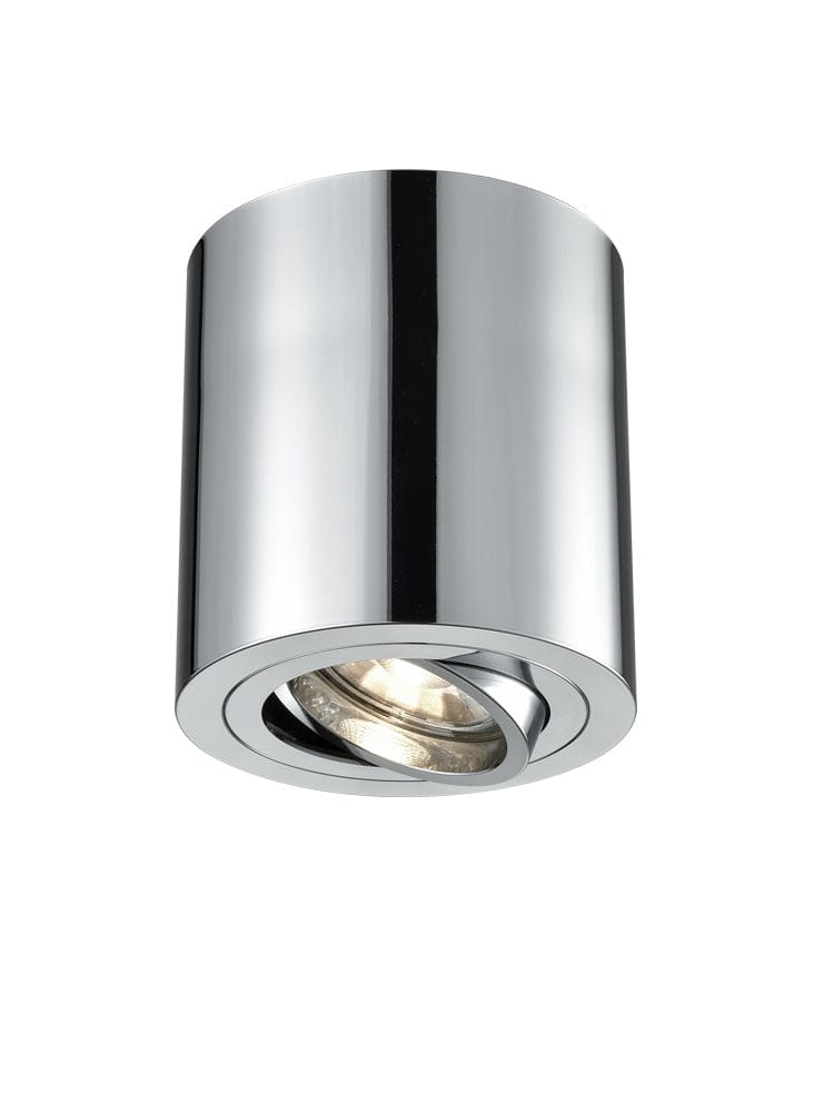 Franklite Lighting Surface Mounted Fitting (Tilt) - Chrome House of Isabella UK