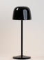 Franklite Lighting Trailblazer Portable Black Ceramic Table Lamp House of Isabella UK