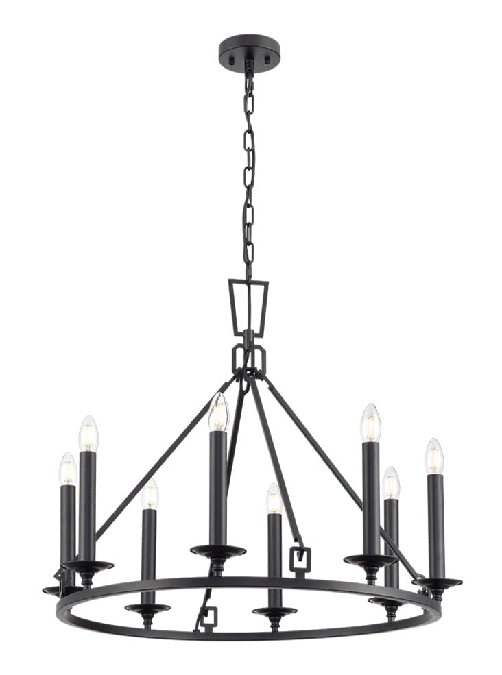 Franklite Lighting Tudor 8lt Chandelier House of Isabella UK