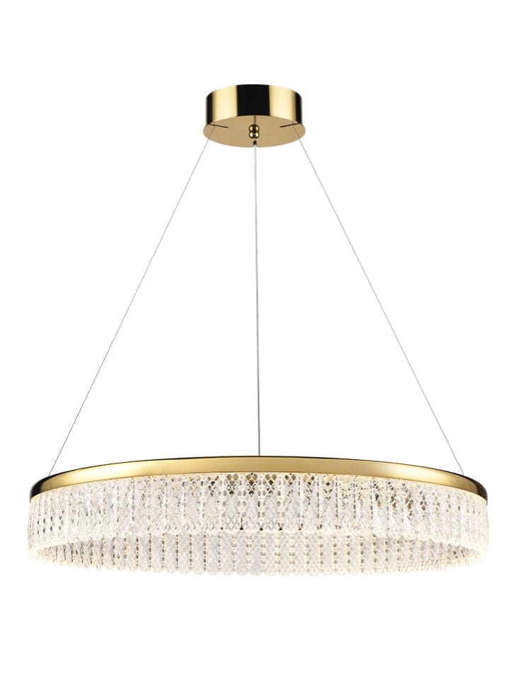 Franklite Lighting Victoria Single Tier Pendant 32W LED House of Isabella UK