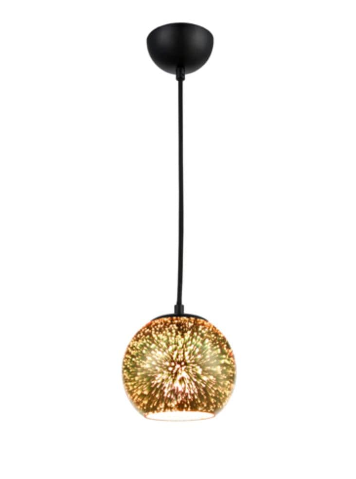 Franklite Lighting Vision 150mm Pendant - Gold Colour House of Isabella UK