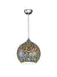 Franklite Lighting Vision 200mm Pendant - Chrome House of Isabella UK