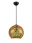 Franklite Lighting Vision 250mm Pendant - Gold Colour House of Isabella UK