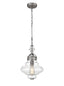 Franklite Lighting Vista 1 light Pendant - Brushed Nickel House of Isabella UK