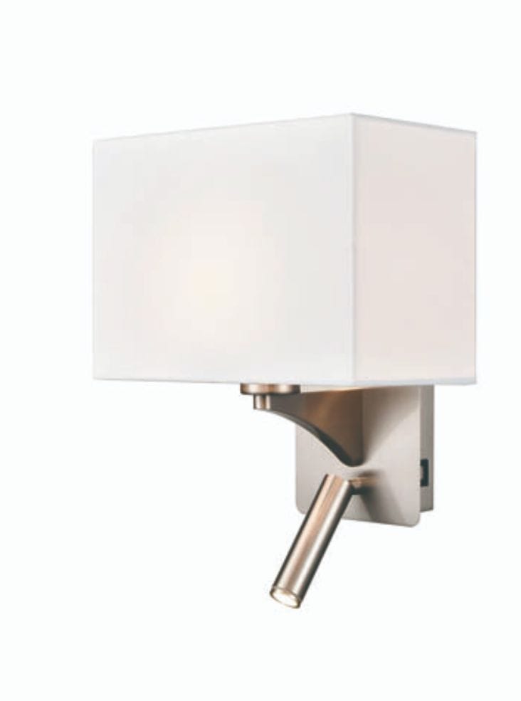 Franklite Lighting Wall Bracket with USB and Reading Light House of Isabella UK