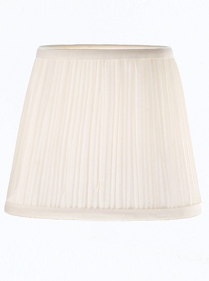 Franklite Lighting White Pleat Candle Shade House of Isabella UK