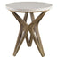 Marnie Limestone Side Table