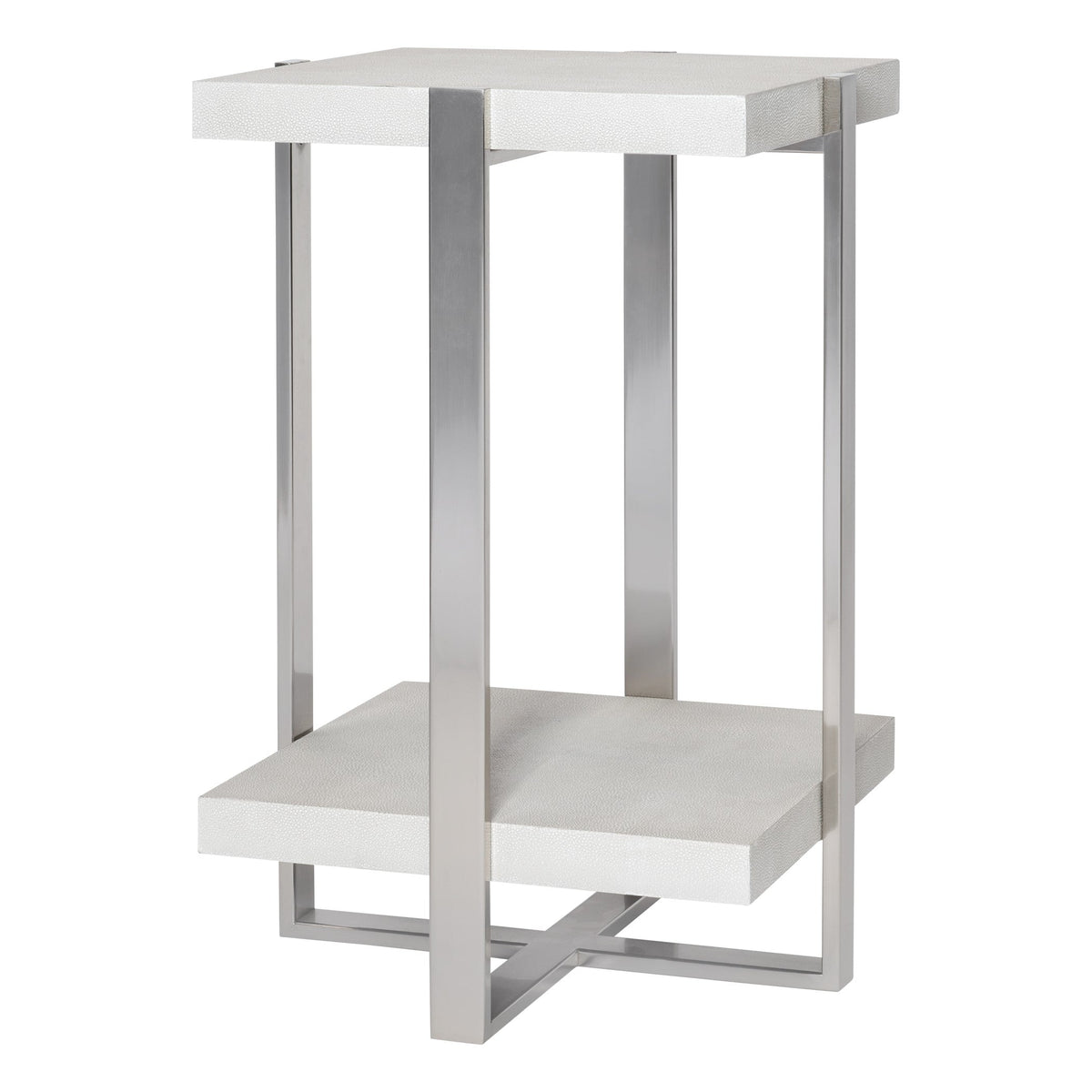 Arnaut White Accent Table