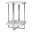 Arnaut White Accent Table