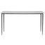 Nightfall White Marble Console Table