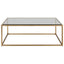 Bravura Gold Coffee Table