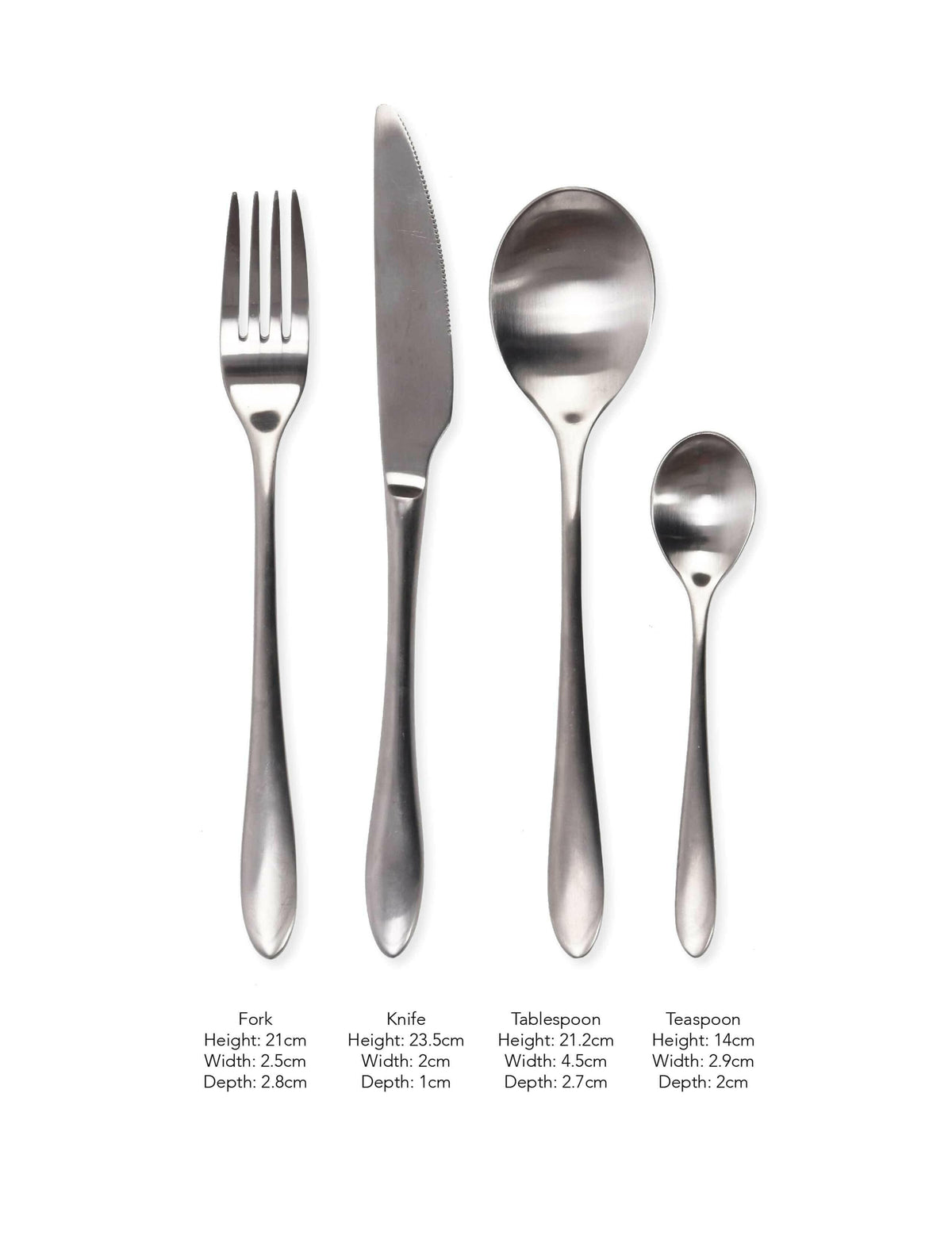 16 Piece Cutlery Set - Silver.