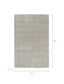 Garden Trading Accessories Falfield Rug 120x180cm Natural Wool House of Isabella UK