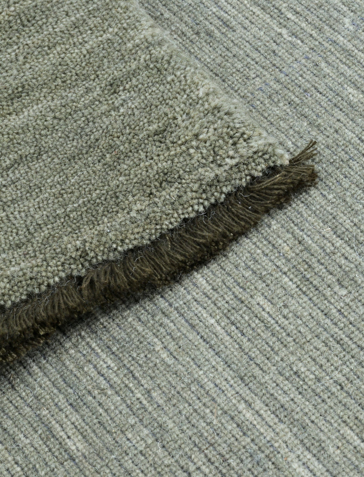 Garden Trading Accessories Falfield Rug 200x300cm Moss Green Wool House of Isabella UK