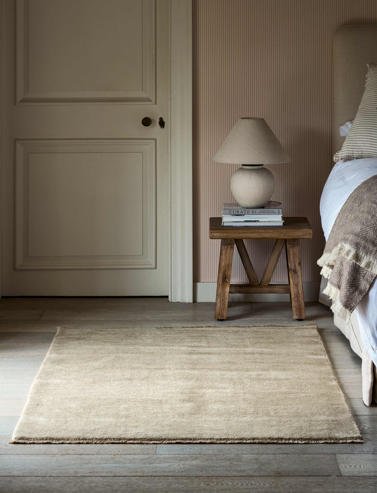 Garden Trading Accessories Falfield Rug 200x300cm Natural Wool House of Isabella UK