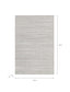 Garden Trading Accessories Fencott Rug 160x230cm Natural Wool House of Isabella UK