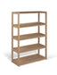 Garden Trading Accessories Hambledon 5 Tier Bookshelf Natural House of Isabella UK