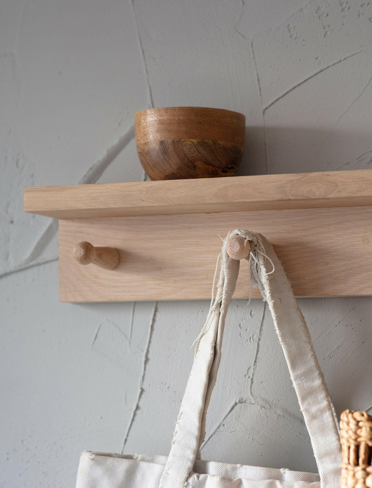 Hambledon Peg Rail Shelf - 6 Peg.