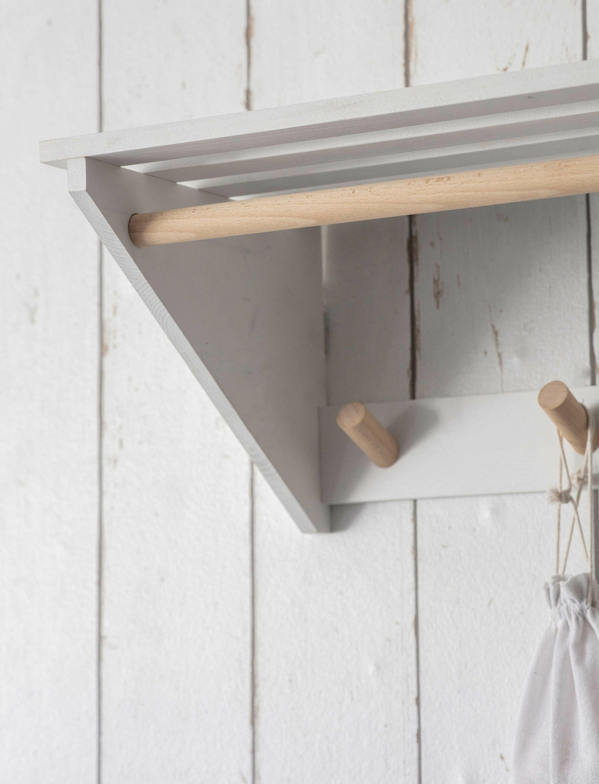 Melcombe Slatted Laundry Shelf.