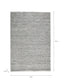 Garden Trading Accessories Ramsbury Rug 150x240cm Grey House of Isabella UK