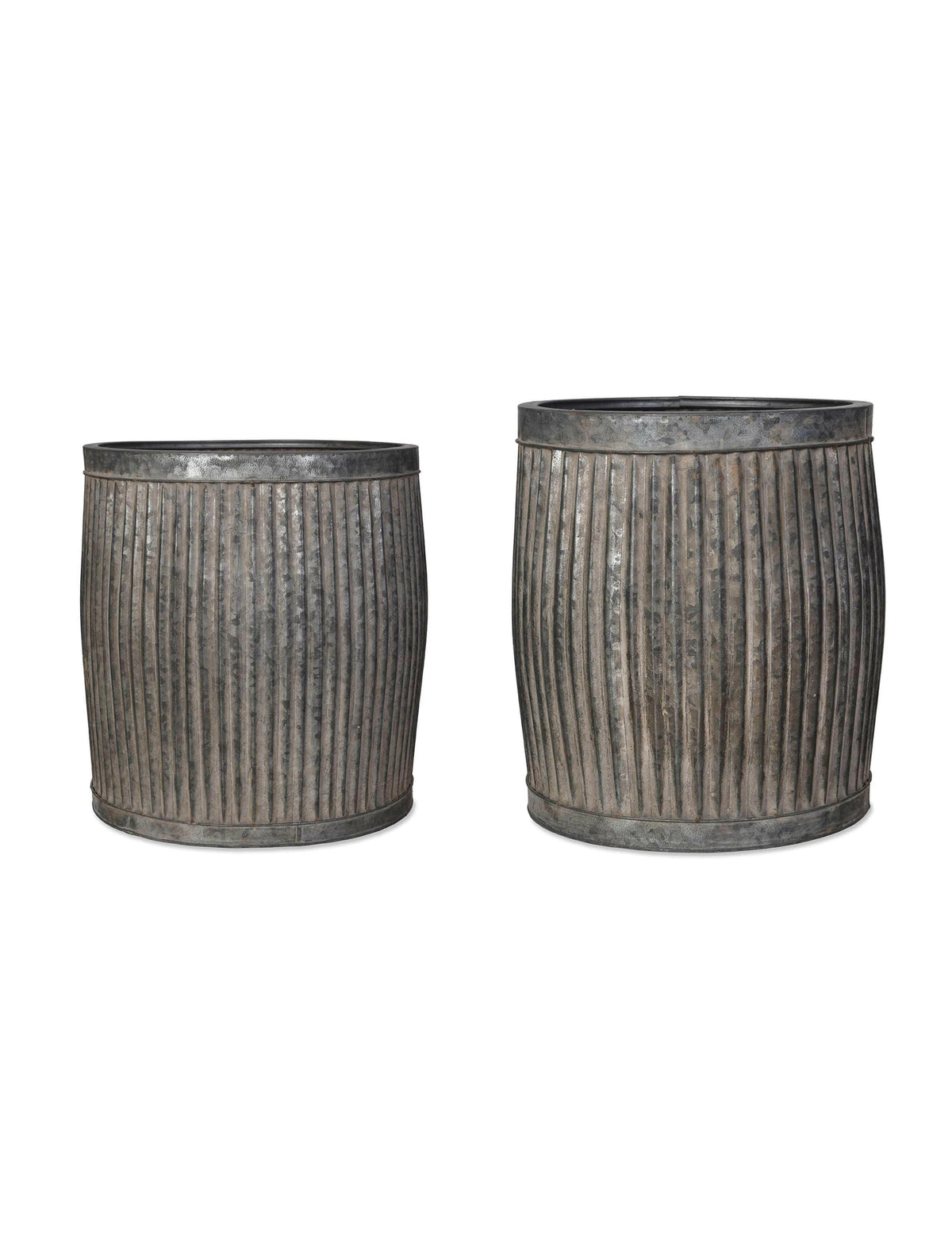 Set of 2 Tall Vence Planters.