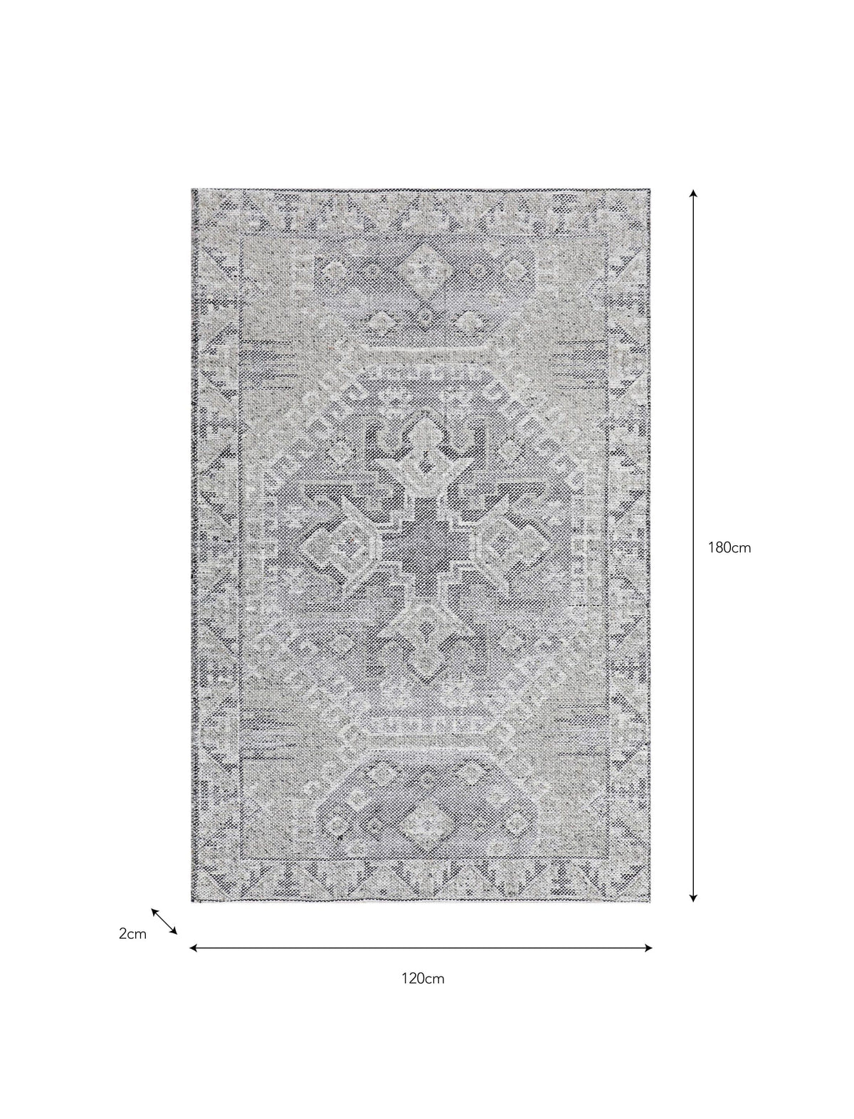 Garden Trading Accessories Syde Rug 120x180cm Multi Wool House of Isabella UK